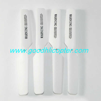 DFD F181 F181C F181D F181W Headless quadcopter parts Main blades propellers (white color)